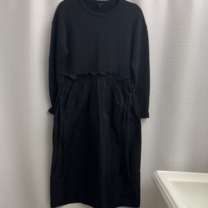 COS Black Long Sleeve Dress